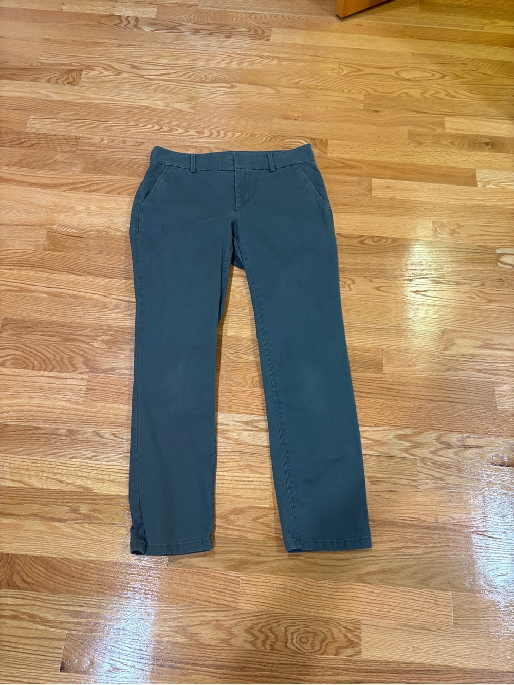 LOFT Women's Chino Pants in Slate Blue